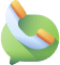 WhatsApp icon for quick Hobart taxi booking support.