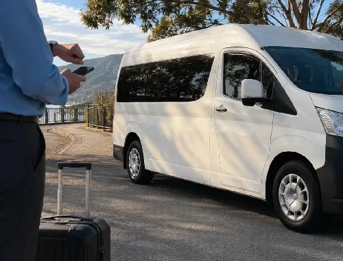 Return trip and waiting time taxi bookings in Hobart for flexible travel, appointments, tours, and airport transfers.